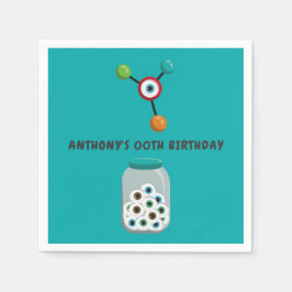 Mad Science Birthday Party Serviette