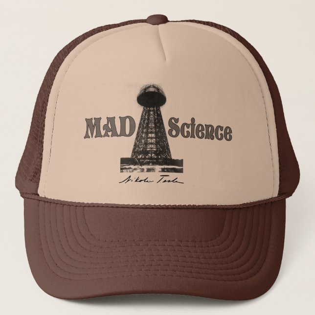 Mad Science Het Truckerkappe (Vorderseite)