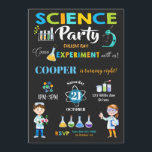 Mad Science Party Birthday Einladung Boy<br><div class="desc">Personalisieren Sie diese phantastische wissenschaftliche Party Einladung mit dem Namen, dem Alter und dem Party Ihres Kindes, indem Sie einfach die Schaltfläche Anpassen drücken, um den Stil und die Platzierung des Textes weiter zu ordnen und zu formatieren. Einige der Bilder können verschoben werden, um Ihre Party-Details zu berücksichtigen. c) Das...</div>