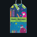 Mad Science Scientists Geburtstagsparty - Geschenk Geschenkanhänger<br><div class="desc">Mad Science Scientist Geburtstagsparty Gift Tag. Passen Sie an,  wie Sie gewollt haben.</div>