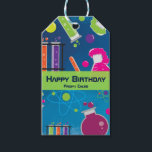 Mad Science Scientists Geburtstagsparty - Geschenk Geschenkanhänger<br><div class="desc">Mad Science Scientist Geburtstagsparty Gift Tag. Passen Sie an,  wie Sie gewollt haben.</div>