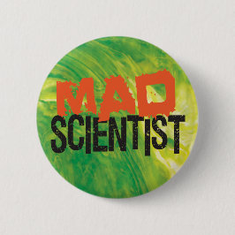 Mad Scientist Button