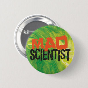 Mad Scientist Button