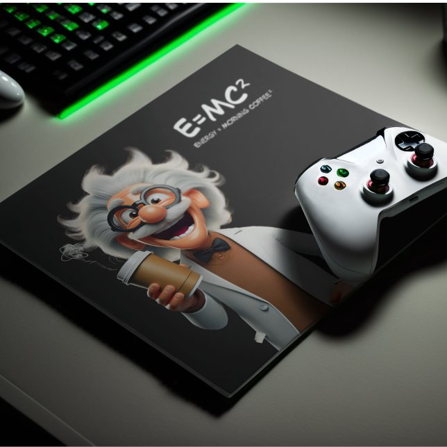 Mad Scientist Coffee Mousepad (Von Creator hochgeladen)