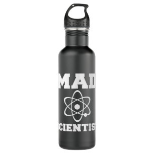 Mad Scientist Costume Nerd Chemistry Funny Science Edelstahlflasche