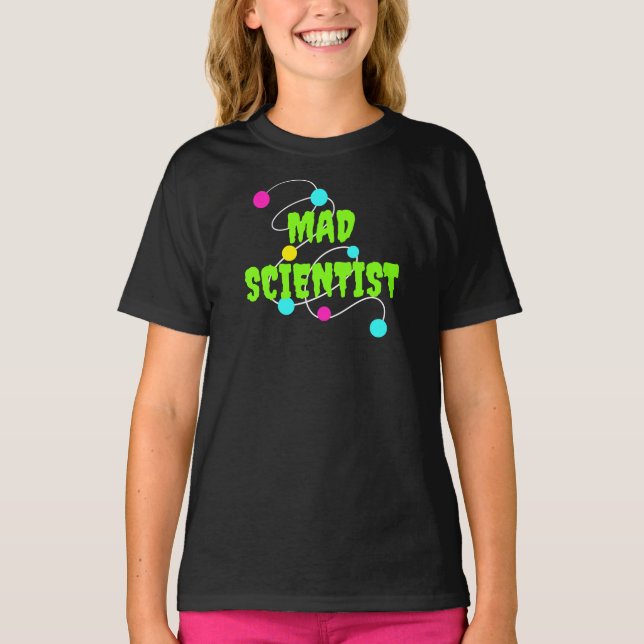 Mad Scientist Girls' T - Shirt (Vorderseite)