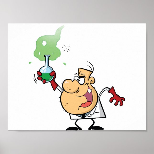 Mad Scientist Poster (Vorne)