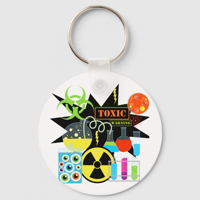 Mad Scientist Schlüsselanhänger (Vorderseite)