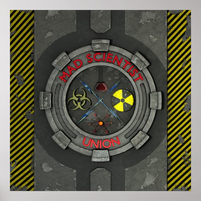 Mad Scientist Union Poster (Vorne)