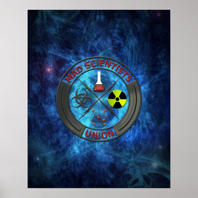 Mad Scientist Union Poster (Vorne)