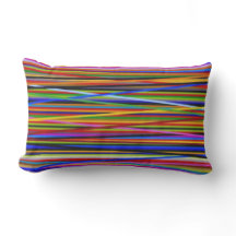 Mad Stripes 3 - Akzent im Freien Kissen - Lumbar