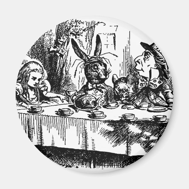 Mad Tea Party Magnet (Vorne)
