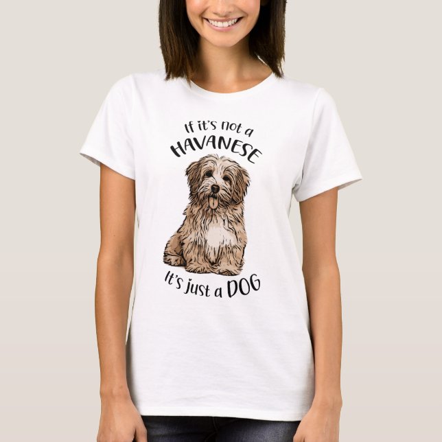 Mad über Havanese T-Shirt (Vorderseite)