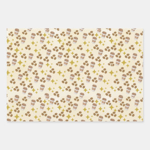 Mad über Kaffee Geschenkpapier Set