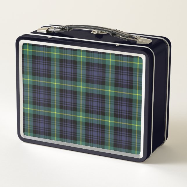 Mad über PlaidMetal Lunchbox (Rückseite)