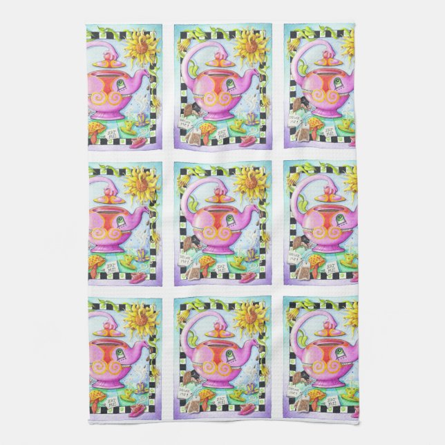 MAD ÜBER TEA-PARTY KÜCHENTUCH (Vertikal)