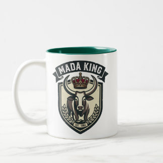 MADA KING | Madagassisches Zebu Madagaskar Zweifarbige Tasse