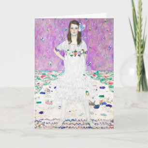 Mada Primavesi von Gustav Klimt Malerei Karte