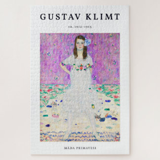 Mada Primavesi von Gustav Klimt Vintager Jugendsti Puzzle