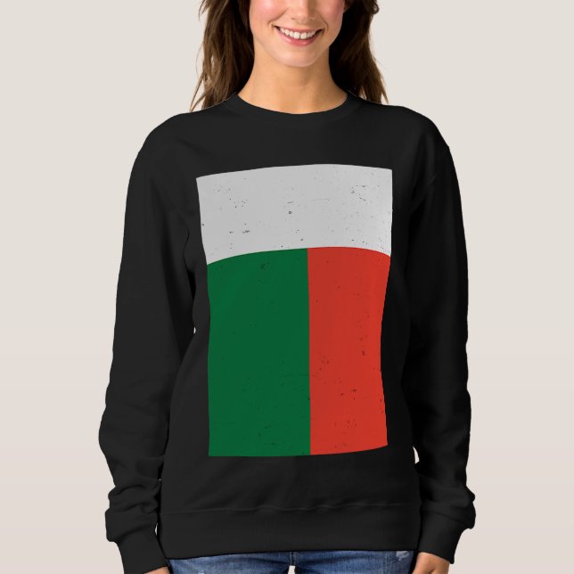 Madagascar Flag Malagasy Pride Sweatshirt (Vorderseite)