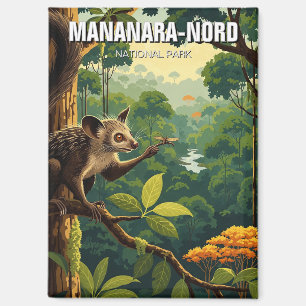 Madagascar Mananara-Nord Nationalpark Travel Magnet