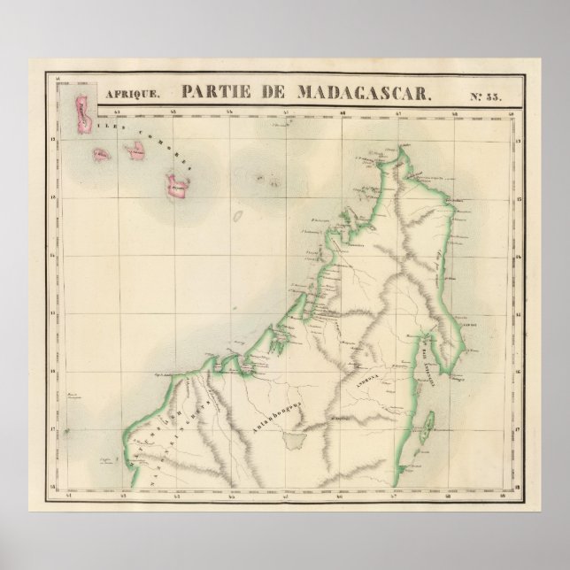 Madagaskar Afrika 55 Poster (Vorne)