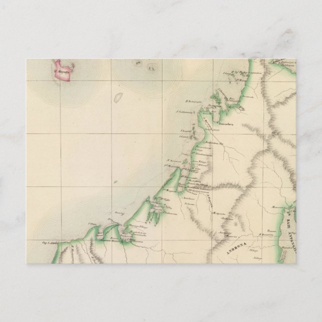 Madagaskar Afrika 55 Postkarte (Vorderseite)