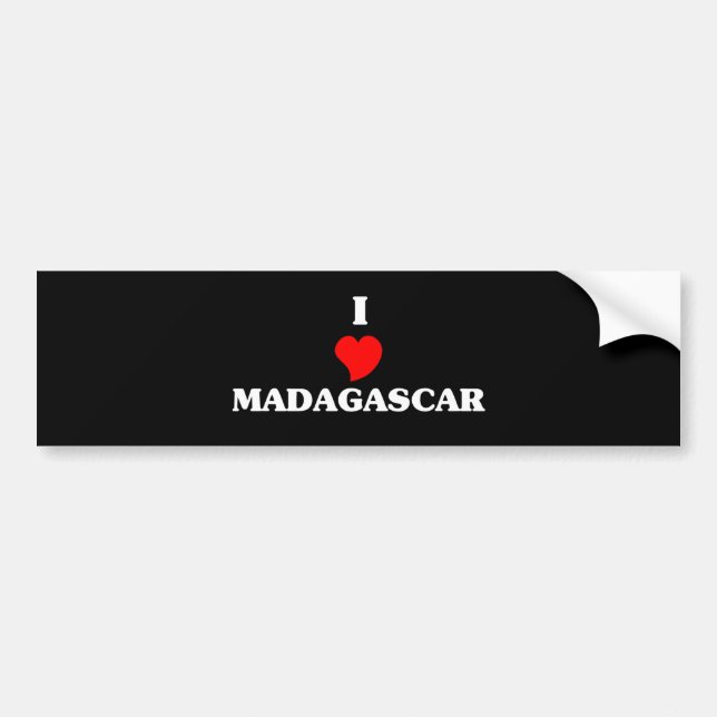 MADAGASKAR AUTOAUFKLEBER (Vorne)