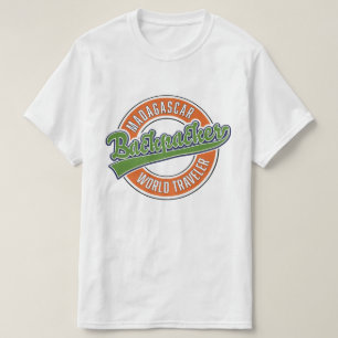 Madagaskar Backpacker Weltreisende T-Shirt