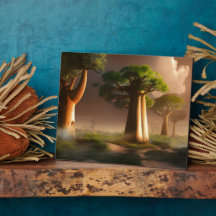 Madagaskar Baobab Forest Fantasy Tabletop