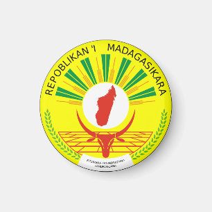 Madagaskar Emblem Magnet