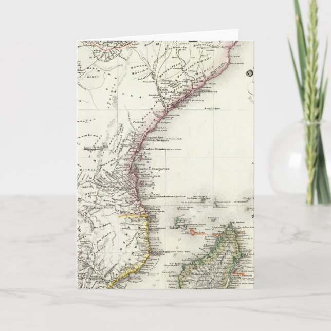 Madagaskar Feiertagskarte (Vorderseite)