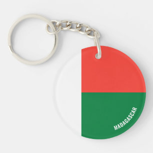Madagaskar Flag Charming Patriotic Schlüsselanhänger