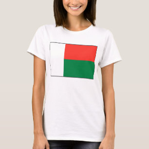 Madagaskar Flag x Karte T - Shirt