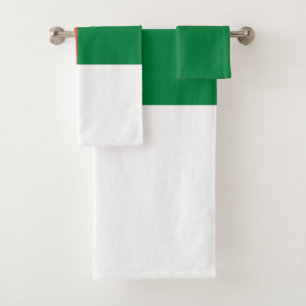 Madagaskar-Flagge Badhandtuch Set