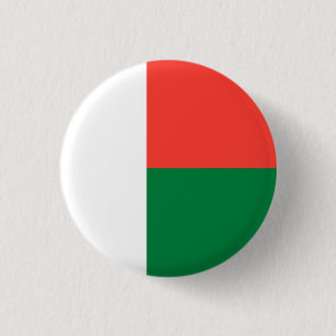 Madagaskar-Flagge, Flagge Button