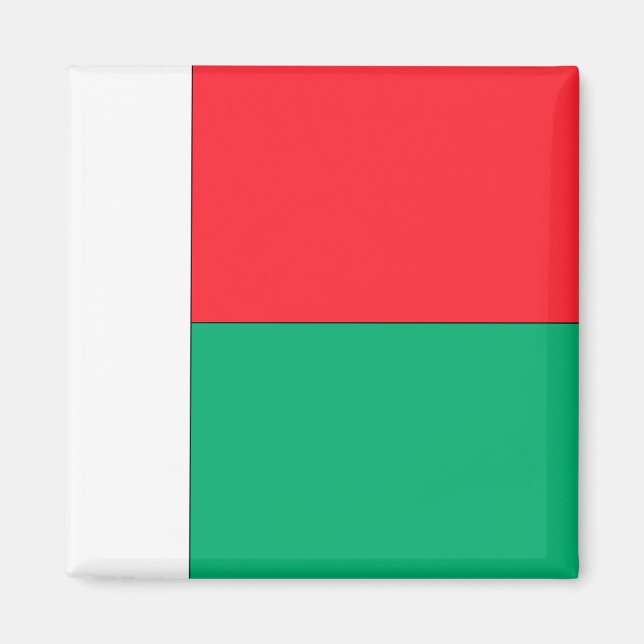 Madagaskar-Flagge Magnet