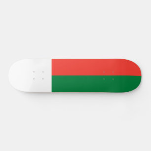 Madagaskar-Flagge Skateboard