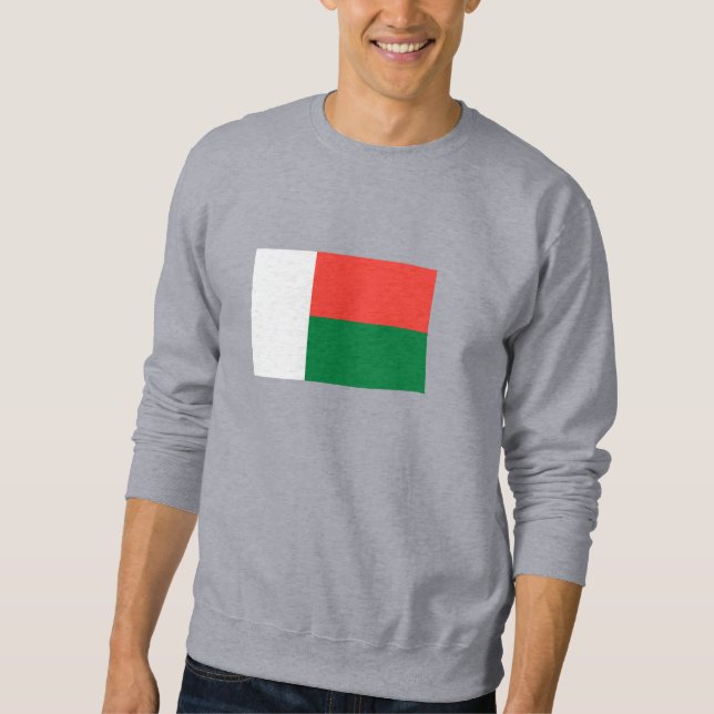 Madagaskar-Flagge Sweatshirt (Vorderseite)