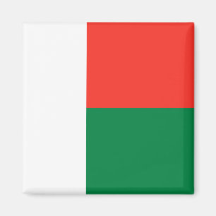 Madagaskar-Flaggen-Magnet Magnet
