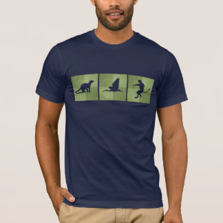 Madagaskar fossa ibis sifaka türkis-Silhouette T-Shirt