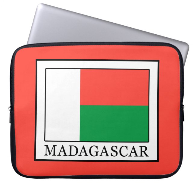 Madagaskar Laptopschutzhülle (Vorderseite)