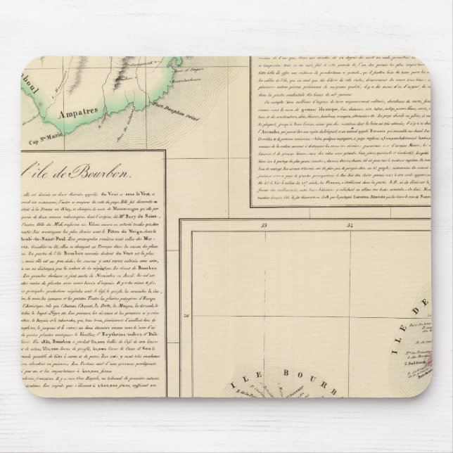 Madagaskar, Mauritius 57 Mousepad (Vorne)