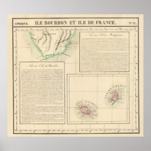 Madagaskar, Mauritius 57 Poster