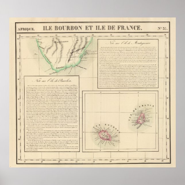 Madagaskar, Mauritius 57 Poster (Vorne)