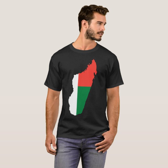 Madagaskar-Nations-T - Shirt (Vorne ganz)