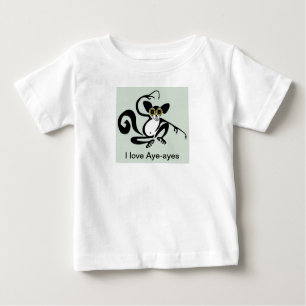 Madagaskar - Niedlich I Liebe Aye-ayes - Wildnis - Baby T-shirt