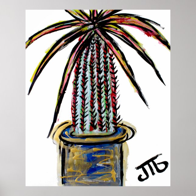 "Madagaskar Palm" Poster (Vorne)