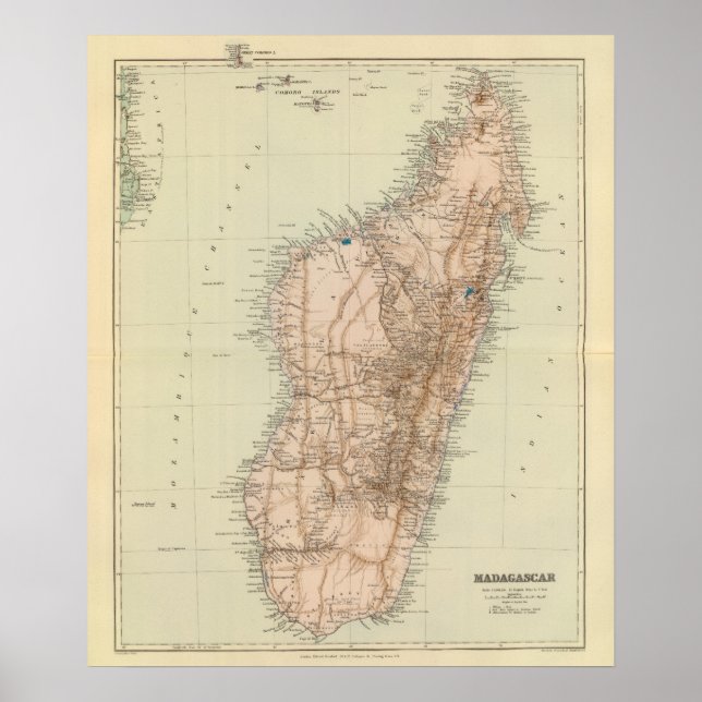 Madagaskar Poster (Vorne)