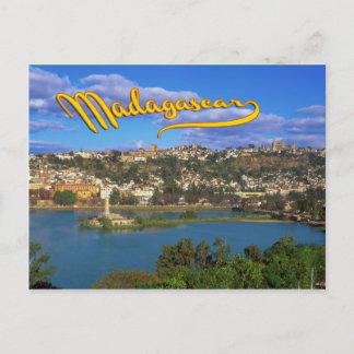 Madagaskar Postkarte